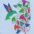 thumbnail image 2 of CafePress - Rainbow Hummingbird On Trumpet Vine Long Sleeve In - Long Sleeve Cotton Baby Bodysuit, 2 of 4