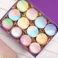thumbnail image 6 of Bath Bombs Gift Set for Women - 12 Pcs Handmade Bubble Bombs, 12 x 3.12oz Relaxing Fizzies Shower Birthday Gifts for Her, 6 of 10
