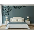 thumbnail image 3 of Wall Scroll : Wall Decal ~ Two Sections 21" x 21" and 12" x 40" Black, 3 of 3