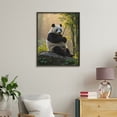 thumbnail image 4 of Paint by Numbers Kit for Adults, Panda Forest Serenity Paint by Numbers, Easy Paint by Numbers Kit for Adults Beginner, DIY Adult Paint by Number Kits on Canvas, 12x16in Home Decor, 4 of 7