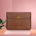 thumbnail image 3 of Smooth Pu Animal GrainLeather Laptop bags For Macbook pro 13 Case air Retina 15 Computer Cover For Huawei Shell Dropshippin brown 15 inch, 3 of 6