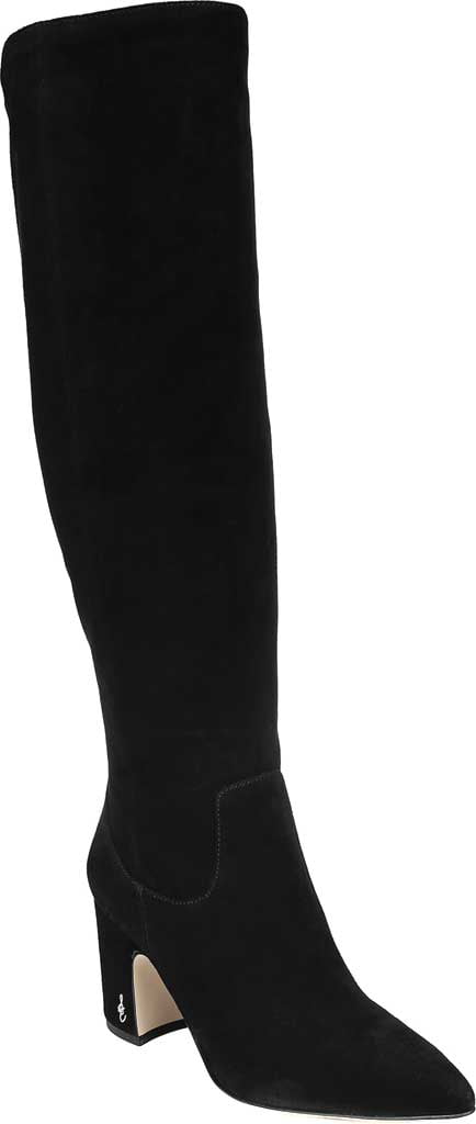 Sam Edelman Hai black suede boots size 8.5 new in box 