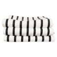 thumbnail image 1 of KAF Home Whim Casserole Towels Basket Weave Set Of 3, Black, 1 of 9