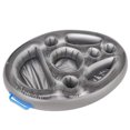thumbnail image 3 of Toystoory Soporte inflable para beber, aperitivos para piscina, bandeja de comida, barra de servicio, enfriador, de taza al aire libre para Deportes acuáticos, 3 of 6