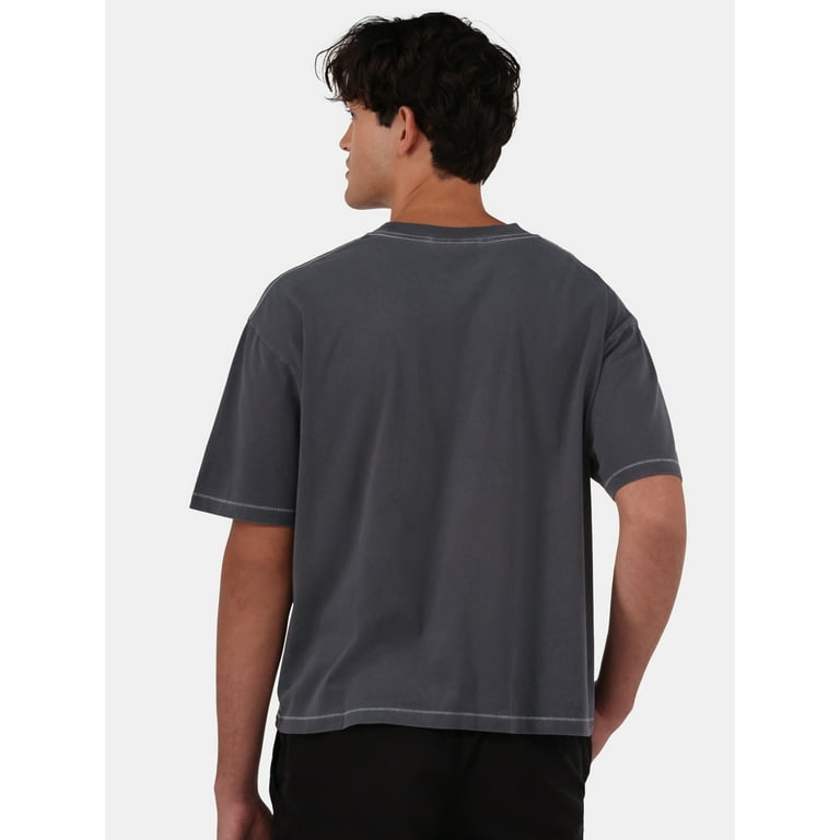 No Boundaries All Gender Cotton Oversize Tee with Short