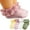 Yellow, Pink, White, Green, 4pairs, variant on Baby Girl Socks Infant Toddler Ruffle Socks Princess Eyelet Frilly Little Baby Girls Lace Ruffle Socks, 4 Pairs