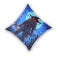 thumbnail image 2 of Scarecrow and Moon Throw Pillow Covers 16x16 Inch 2 Packs Decorative Square for Living Room Couch Bed Sofa, 2 of 6
