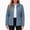 y1267_Light Blue, variant on Womens Quilted Jacket Button Long Sleeve Puffer Jackets Fall Lightweight Down Coats with Pockets, S-3XL