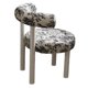 thumbnail image 1 of Silla de tocador moderna y duradera con respaldo, muebles para el hogar, cómoda para Pierna blanca, 1 of 9
