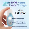 thumbnail image 4 of ClipGlow Lightflow con clip de luz nocturna para lactancia, color azul, 4 of 7