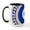 White/Black Inside, variant on CafePress - Greek Mati Evil Eye 4 - 15 oz Ceramic Large White Novelty Mug