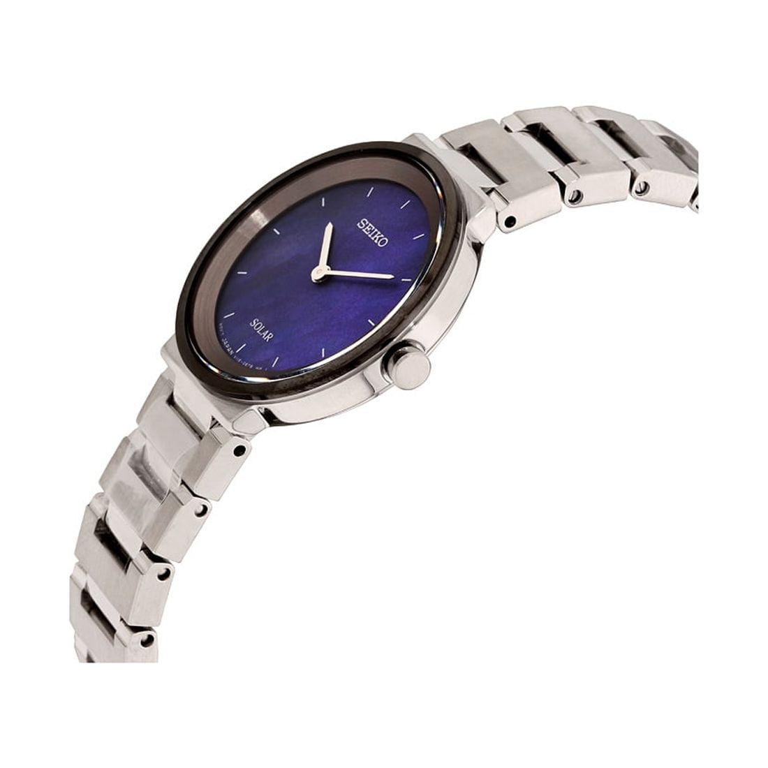 Seiko Women s LADIES Quartz Stainless Steel Dress Watch Color Silver Toned Model SUP385