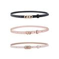 thumbnail image 1 of 3pcs Heart Buckle Belt, 1 of 4