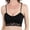 Black, variant on ToBeInStyle Women's Lightly Padded Lace Bralettes with Adjustable Straps