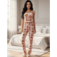 thumbnail image 2 of Conjunto Pijama Mujer Blusa Y Pantalón Dama Piyama Pyjama, 2 of 5