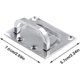 thumbnail image 2 of Stainless Steel Boat Handle, Recessed Boat Handle, Boat Hatch Handle, Stainless Steel Recessed Lifti, 2 of 5