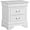 White, variant on Glory Furniture Louis Phillipe 2 Drawer Nightstand in Teal