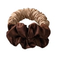thumbnail image 1 of Cómoda diadema para rizar sin calor, rizador de cabello Scrunchies, herramientas de ondas de tela, sombreros, cinta para rizar para dormir para niñas , marrón Sunnimix Barras de curling, 1 of 8