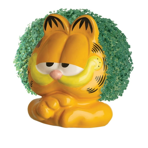 Garfield Chia Pet Handmade Decorative Planter by JEI