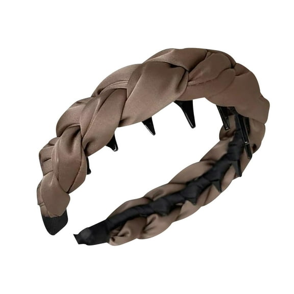 HHBEAUTY Creative Wide Cloth Headband for Women Retro Party Hair Accessory Durable Decorative Headband for Festive Gatherings and Everyday Wear