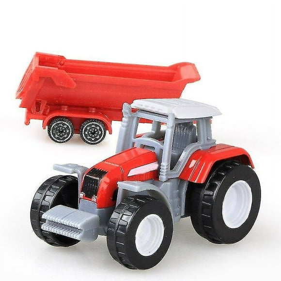 Kids Gifts Toy for Cast Farm Vehicles Mini Car Model Engineering Car Model Tractor Engineering Car T