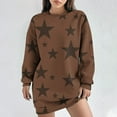 thumbnail image 2 of Robe d'Hiver pour Femmes, Robe Décontractée pour Femmes, Robe d'Automne et d'Hiver à Col Rond Manches Longues Imprimée, 2 of 4