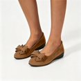 thumbnail image 6 of Vibrex Loafers for Women Fashion Casual Spring and Summer Beach Versatile Bowknot Shallow Shoes Women's Loafers Shoes with Bowknot Flats Casual Comfortable Walking Loafers Sandals for Women, 6 of 6
