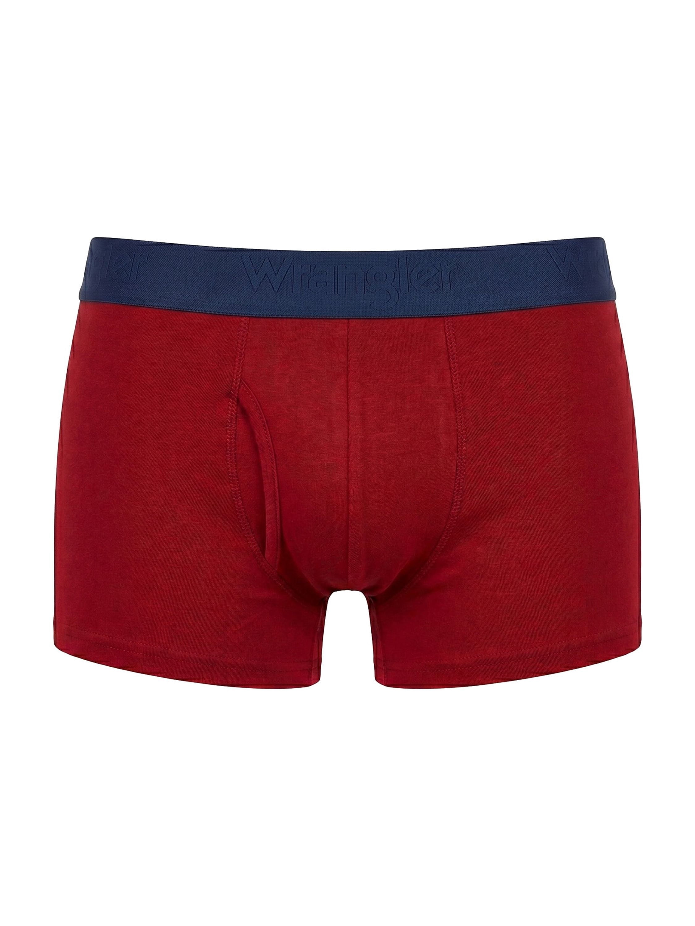 Wrangler Men's Comfort Cotton 3.5" Trunk, 6 Pack