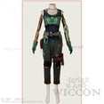 thumbnail image 4 of Disfraz de Cosplay del juego de anime Valorant, nuevo héroe Skye, conjunto de pantalones y top con peluca, ropa para fiesta de carnaval y Halloween, juego de rol, 4 of 5