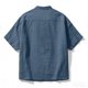thumbnail image 3 of Camisas de Verano Casuales de los Hombres Lino Cuello de Manga Corta para la Playa Holiday Street Wear, 3 of 5