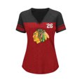 thumbnail image 1 of Majestic Ladies' Chicago Blackhawks NHL Hyper V-Neck Tee - Medium, 1 of 1