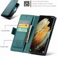 thumbnail image 4 of Samsung Galaxy S21 Ultra 5G Wallet Case with [RFID Blocking] Card Holder Magnetic Kickstand,Soft Leather Flip Protective Case Wallet for Samsung Galaxy S21 Ultra 5G 6.8 Inch, 4 of 6