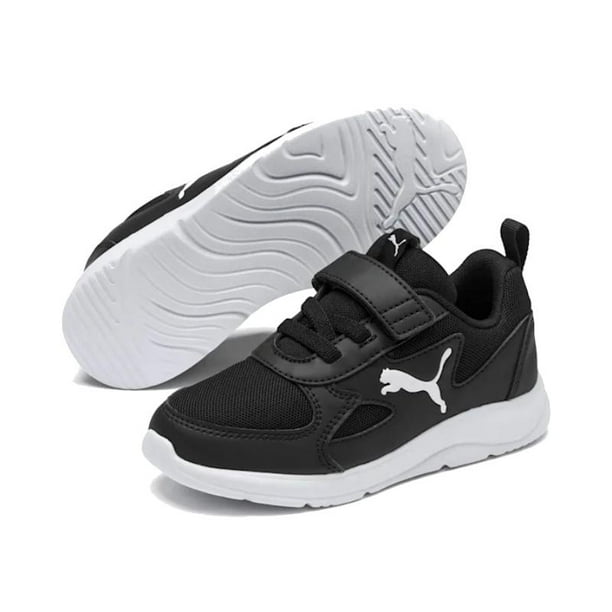 Tenis Puma Fun Racer AC para Ninos UNISEX 17 A 22. 192971 01 negro 17 Puma 192971 01 PUMA FUN RACER AC Bodega Aurrera en linea