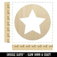 thumbnail image 2 of Star in Circle Wood Shape Unfinished Piece Cutout Craft DIY Projects - 6.25 Inch Size - 1/8 Inch Thick, 2 of 7