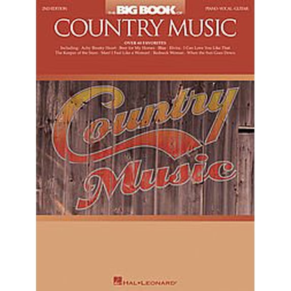 Pre-Owned Big Book of Country Music, 9780793575640, 0793575648, Paperback, 2 edition