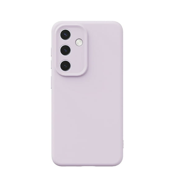 Allytechgroup Silicone Case for Samsung Galaxy S23, Slim Fit Heavy Duty Shockproof Anti-Scratch Bumper Hybrid Phone Case Cover for Women Men, Purple
