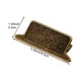 thumbnail image 2 of Metal Binder Clips, Binder Paper Clip, Large Bull Paper Clips,Bronze Note Clip Ticket File Paper Clip Binding Securing Clips for Office, 2 of 7