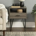 thumbnail image 2 of Walker Edison Modern 18" Nightstand, Slate Gray, 2 of 12