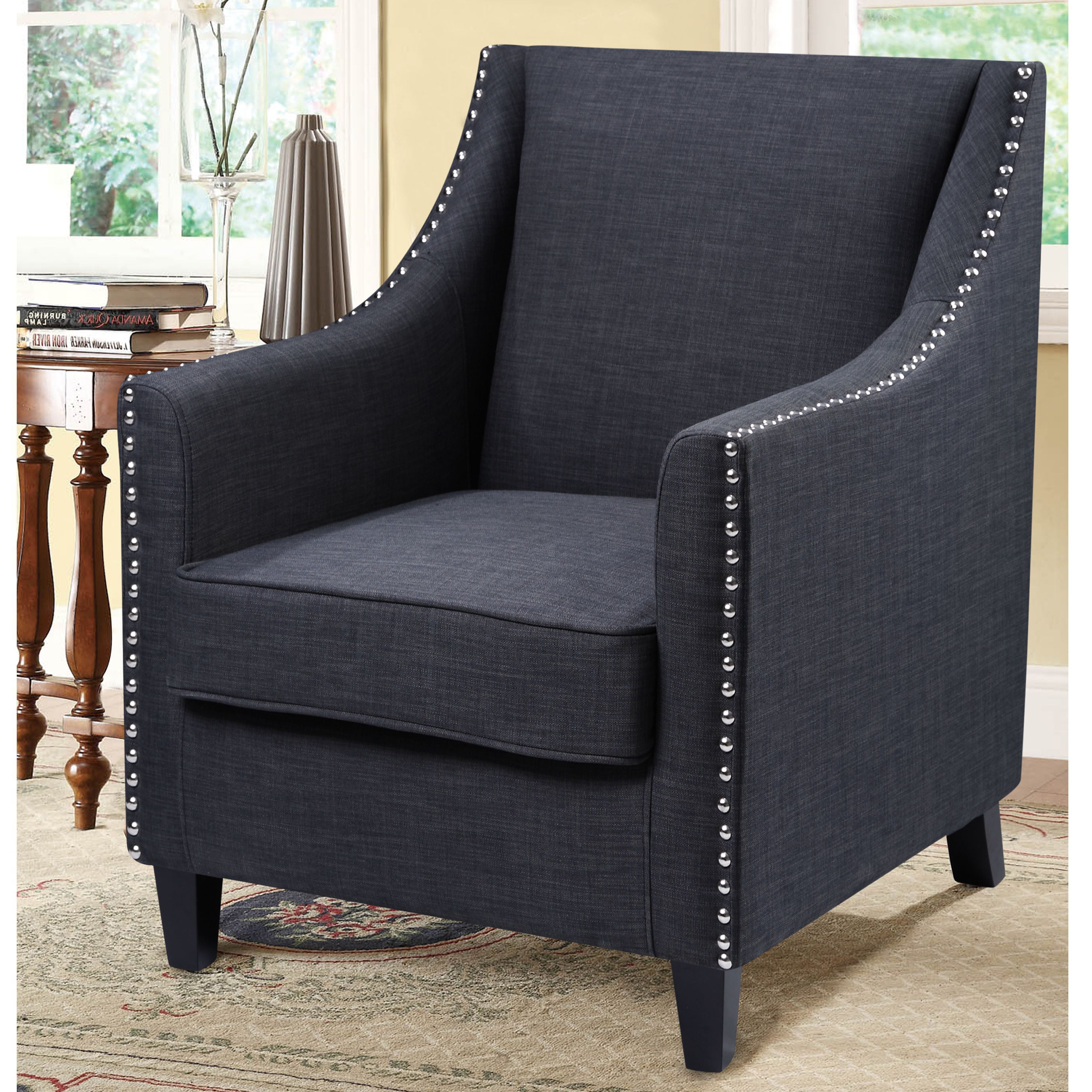 Best Master Furniture's Cottage Tufted Fabric Accent Chair, Available