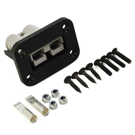 

1Pc For Anderson Plug Flush Mount 50Amp Mounting Bracket Panel Cover For Caravan