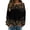 C-Black565, variant on DHFJKG Sweaters For Women Knitted Long Sleeve Shirts Printed Crewneck Loose Fit Pullover Carnival Casual Spring Comfort Tops