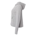 thumbnail image 6 of North End NE729W Women's Spirit Textured Hooded Pullover-PLATINUM HEATHER-XL, 6 of 6