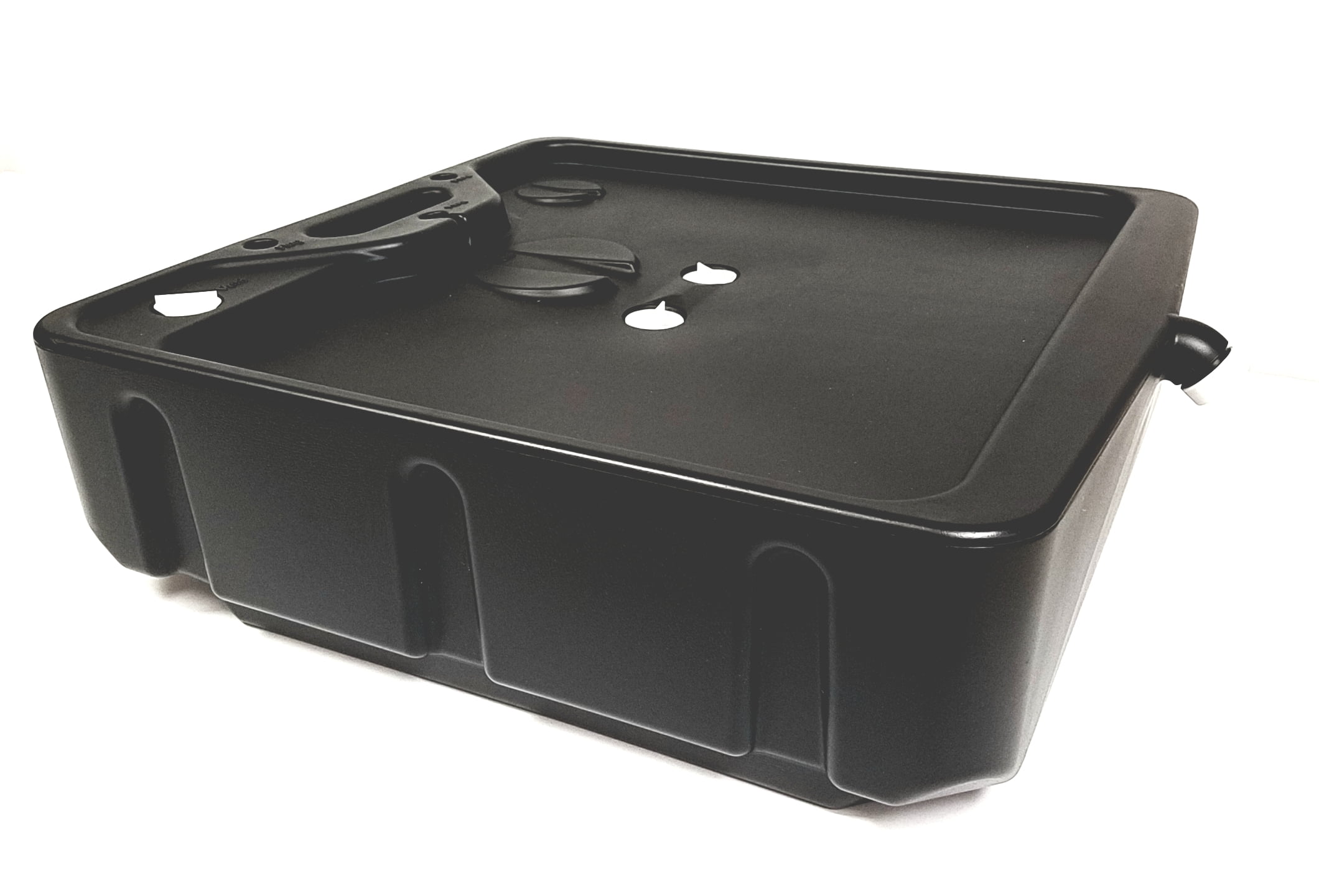 Hyper Tough 23 Qt. Low Profile Drain Pan Fits Easily Under Any Car or Truck