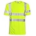 thumbnail image 3 of Hi Vis T Shirt ANSI Class 3 Reflective Safety Lime Short Sleeve HIGH Visibility (L), 3 of 4