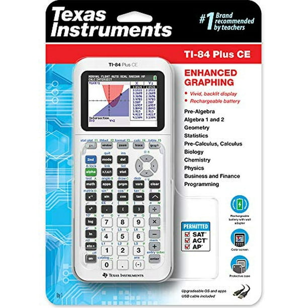 Texas Instruments TI-84 Plus CE Color Graphing Calculator