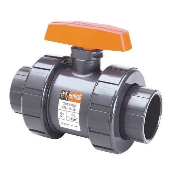 Ball Valve, True Union, 1-1/2", CPVC/FPM, Full Port, S/T