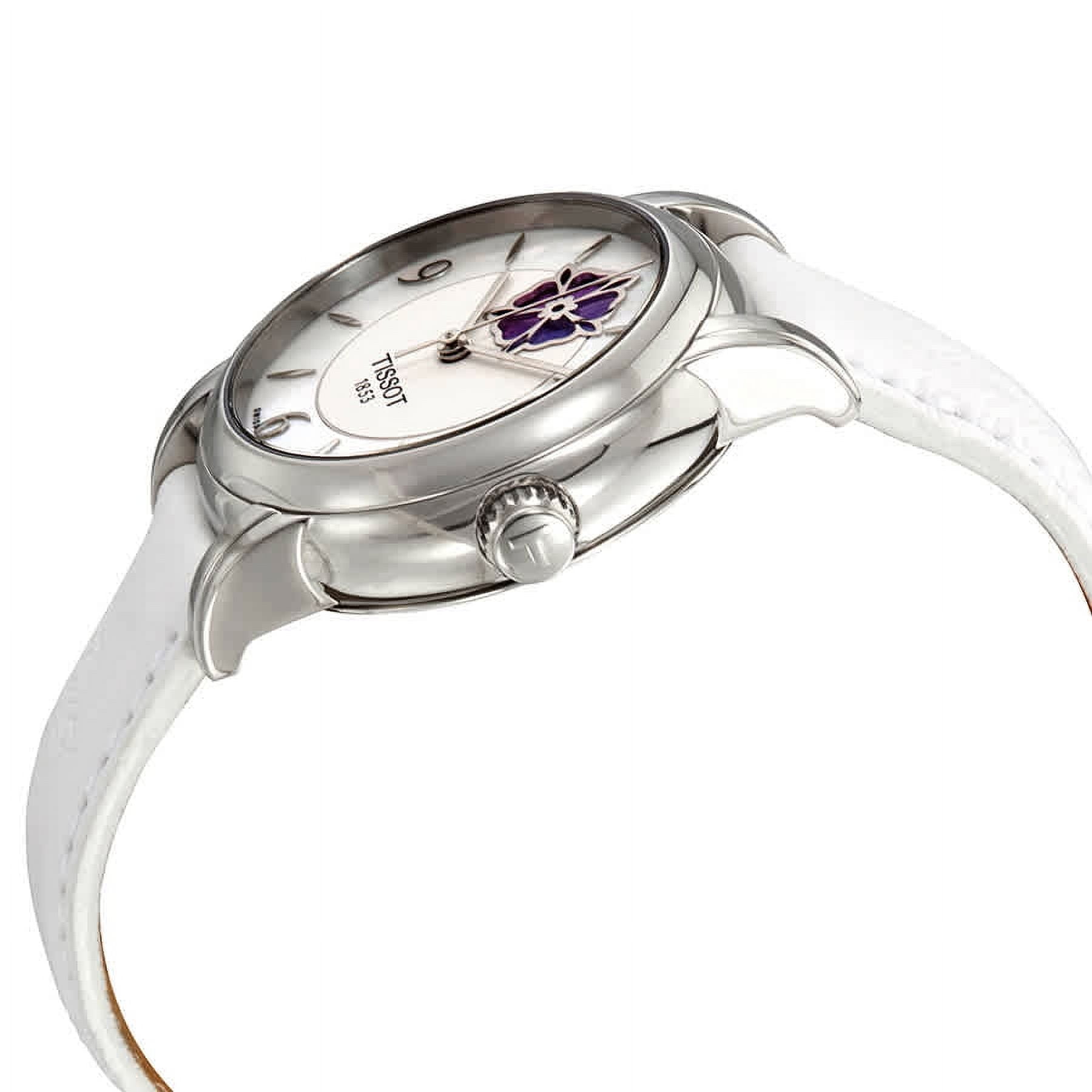 Tissot Lady Heart Flower Automatic White Mother of Pearl Dial Ladies Watch T0502071711705 Tissot Lady Heart Flower Automatic White Mother of Pearl Dial Ladies Watch T0502071711705
