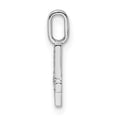 thumbnail image 2 of Auriga Fine Jewelry 14K White Gold Diamond Number 4 Pendant for Women (L - 0.59 inch, W - 7.61 inch), 2 of 6