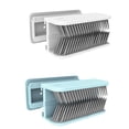thumbnail image 4 of Matsuzay Colector de pelo montado en la pared Tapón reutilizable Colector de baño Accesorio Juegos de accesorios de baño Blanco, 4 of 6
