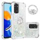 thumbnail image 1 of Funda para Xiaomi Redmi Note 11 4G/Note 11S 4G con Brillo Líquido Flotante, Purpurina, Parachoques y Anillo Giratorio Soporte, 1 of 5
